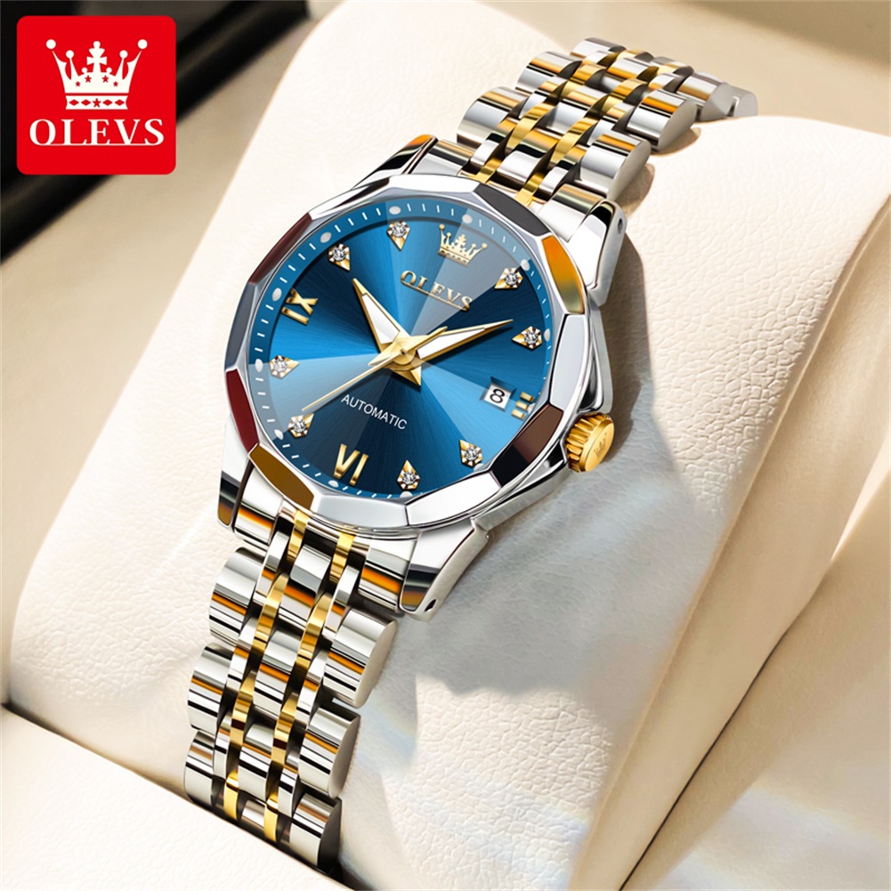 Anti-Magnetic Watch - ساعة يد نسائية OLEVS 9982 ميكانيكية