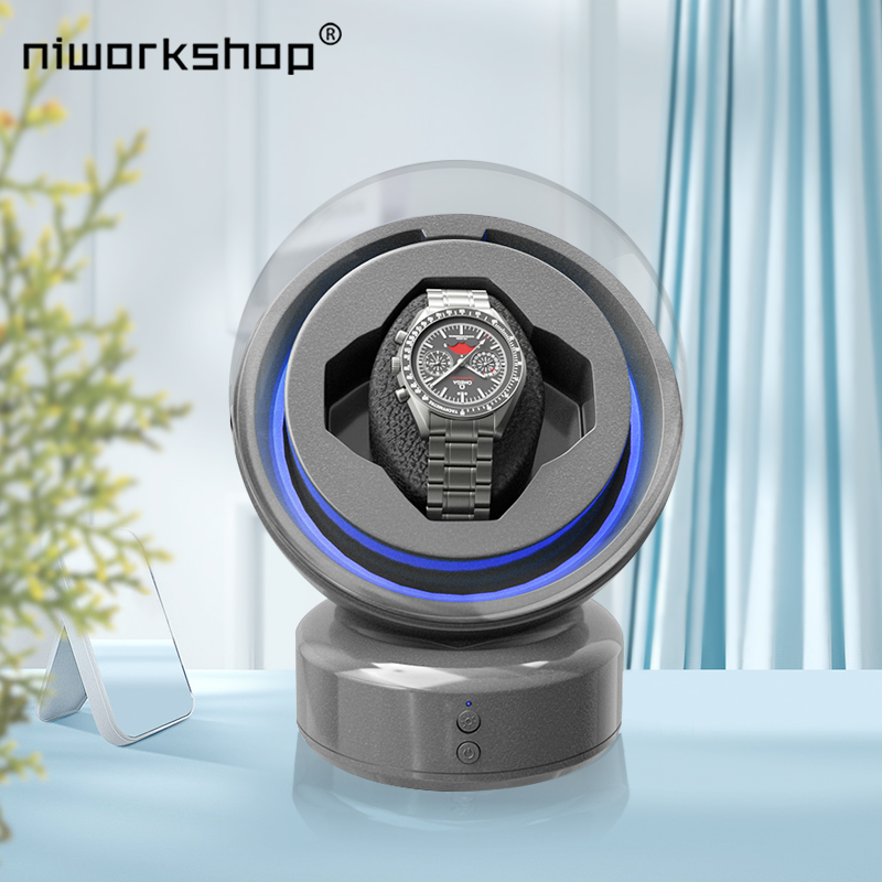Watch Winder Single - Niworking-اللفاف التلقائي للساعة مع ضوء LED