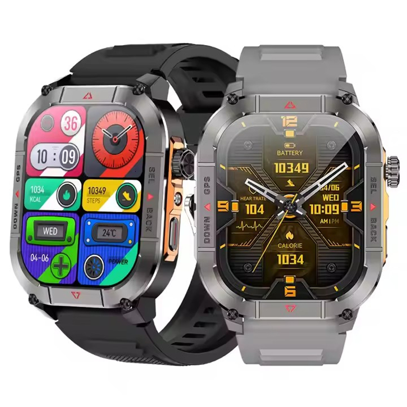 Smartwatch Digital Watches For Men - جديد HK84 الرجال ساعة ذكية AMOLED