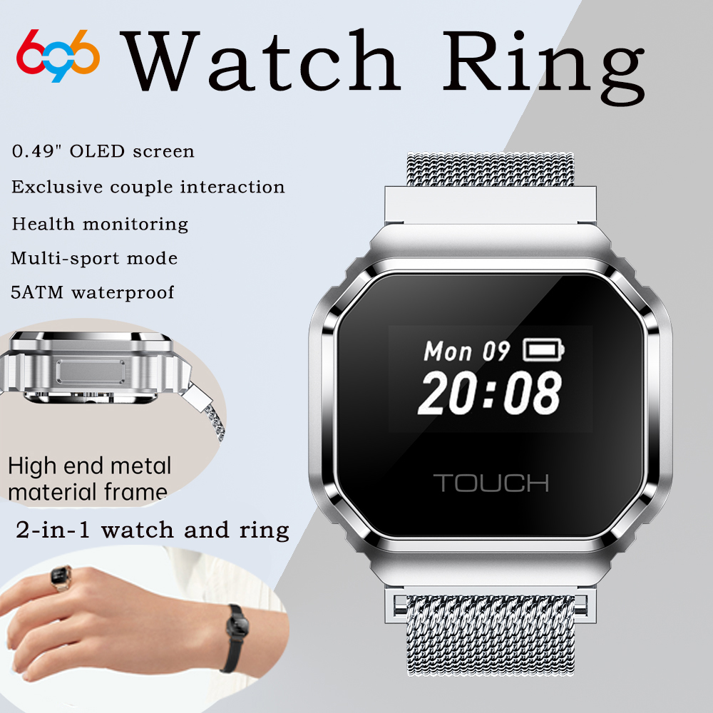 Couple Watches Smartwatch - خاتم ذكي جديد لعام 2026 بشاشة