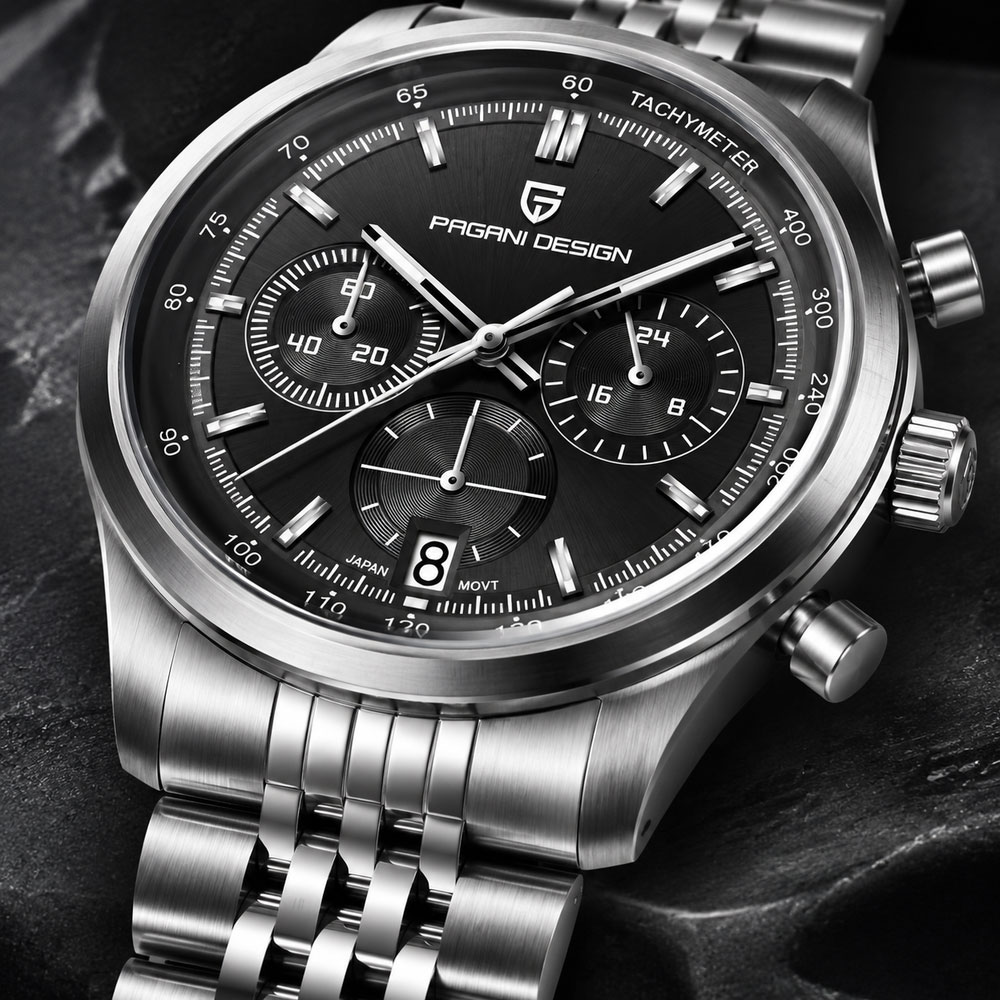 Anti-Magnetic Watch - ساعة يد رجالية كوارتز من PAGANI