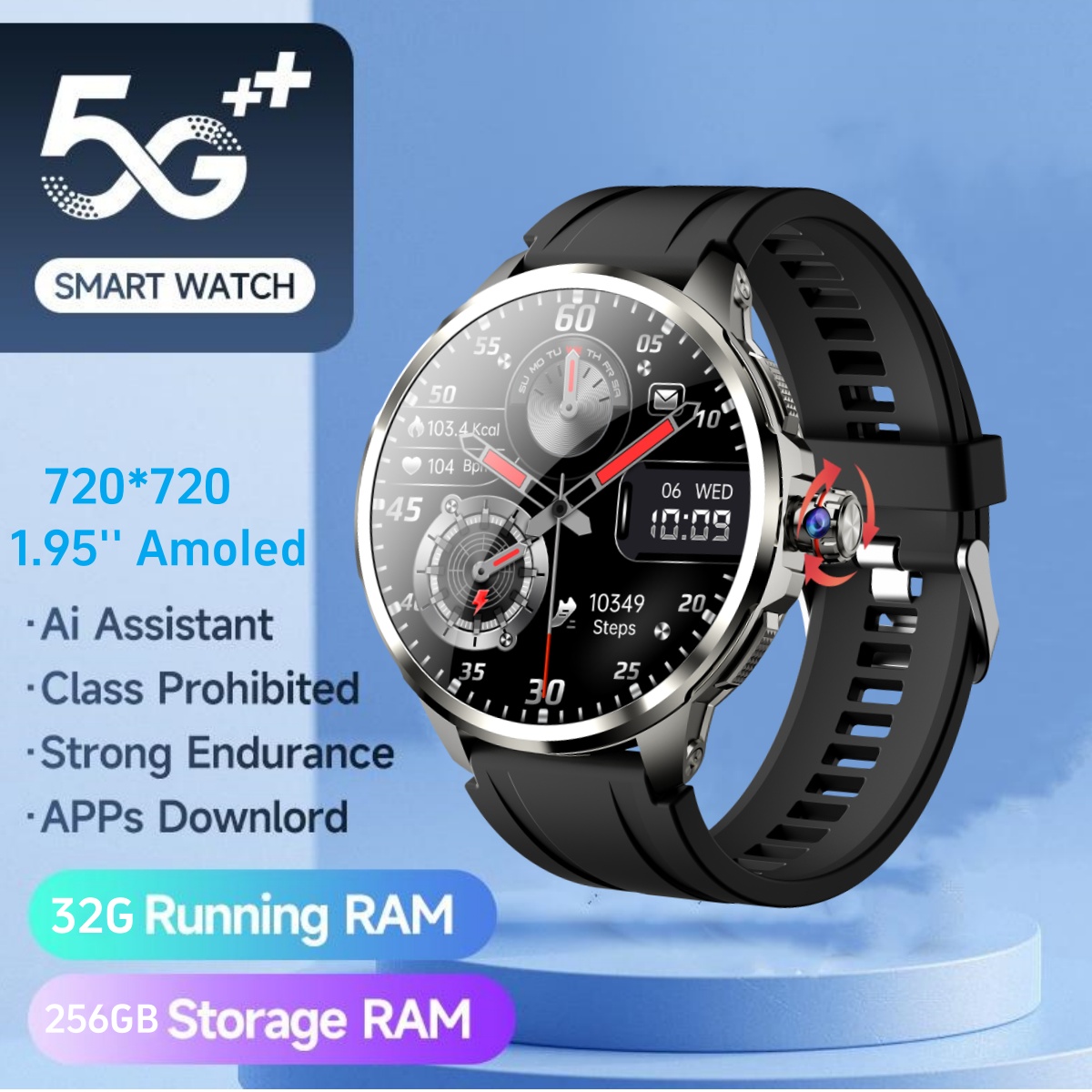 Smartwatch Watch Whatsapp - ساعة ذكية H99 جديدة 1.95 بوصة