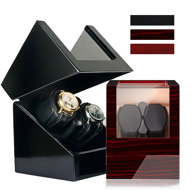 Watch Winder Single - ملفاف ساعة متعدد الألوان للساعات الأوتوماتيكية،