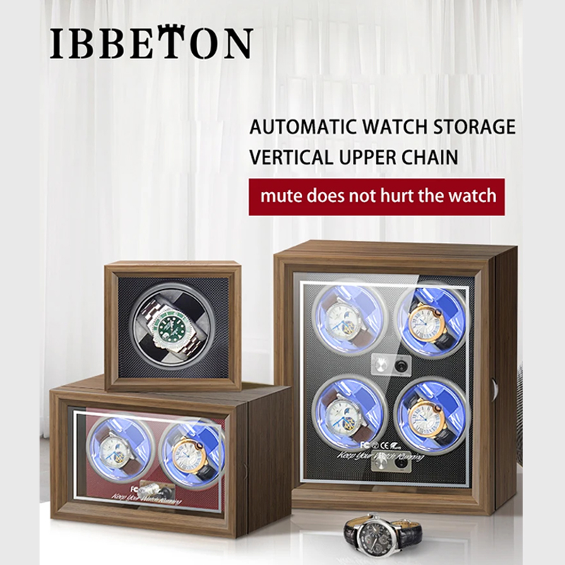 Watch Winder Single - صندوق تخزين ساعات فاخر من IBBETON،