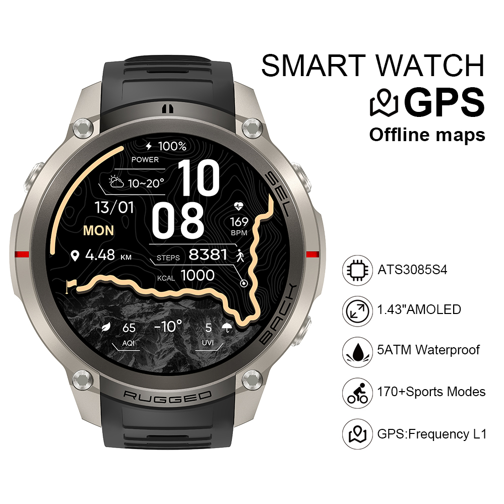 Watch Smart Smartwatch - ساعة ذكية DM59 موديل 2026 مع