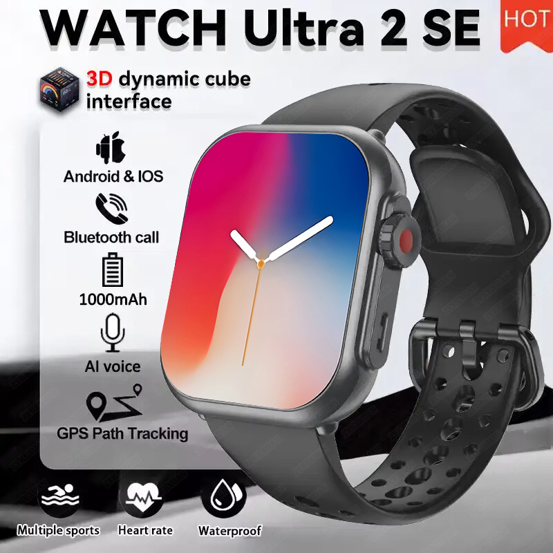 Smartwatch Professional Watches For Men - ساعة Ultra K62 للرجال والنساء 1000