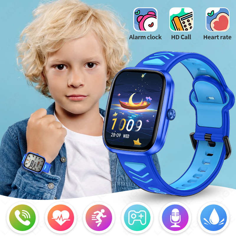 Smartwatch Watches For Kid Boy Waterproof - ساعة ذكية للأطفال LIGE 2026 بشاشة