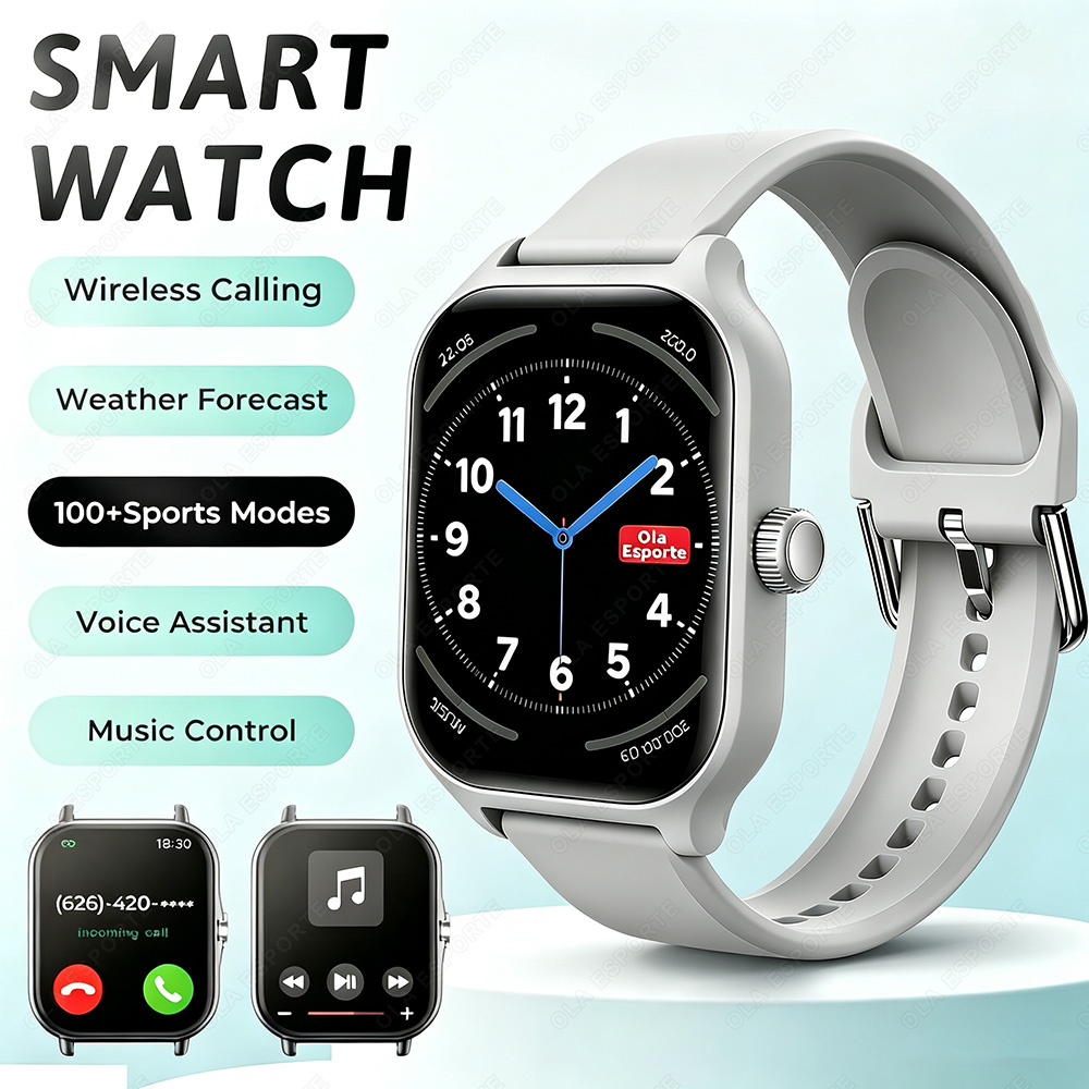 Smartwatch Digital Watches For Men - ساعة ذكية بلس للرجال والنساء مع