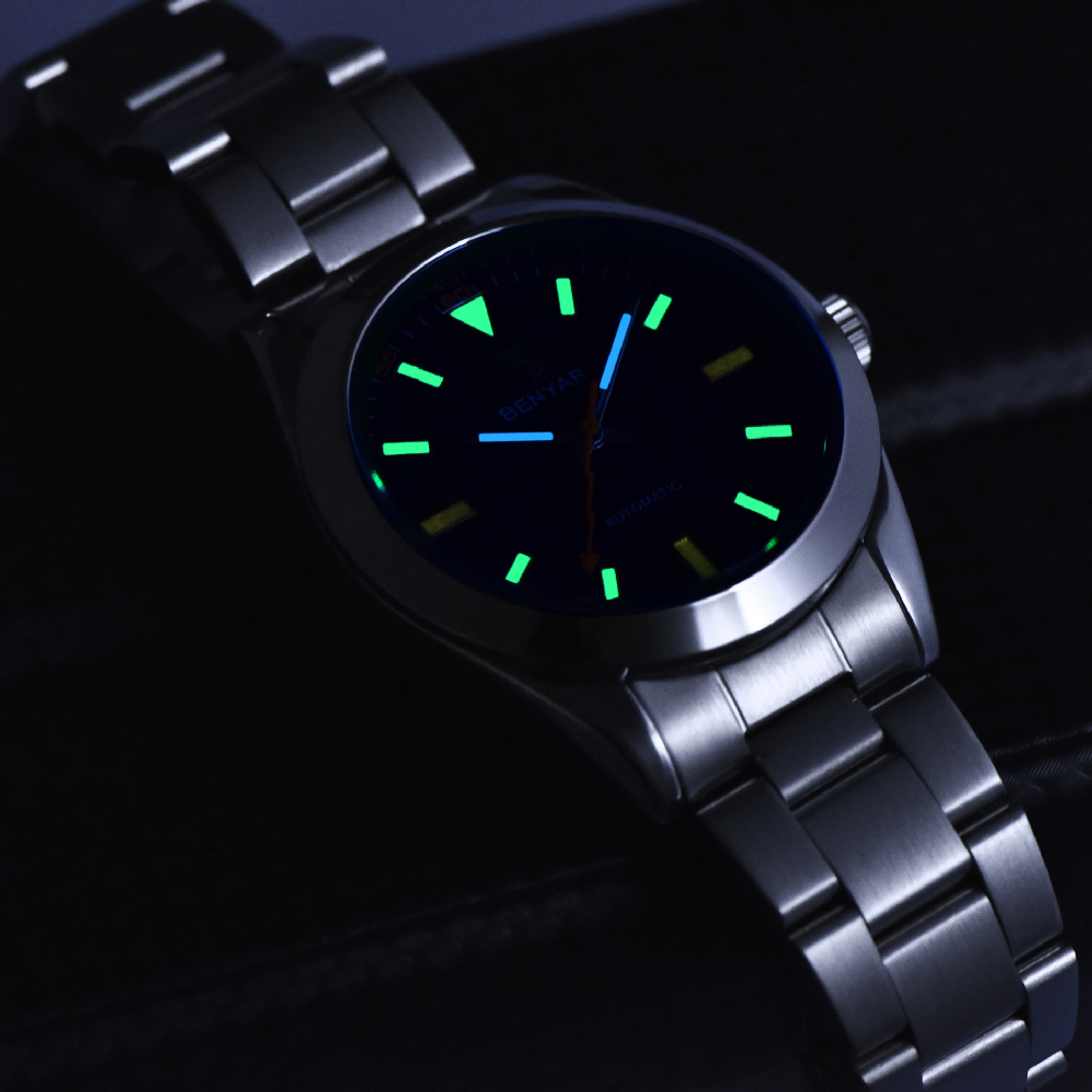 ساعات رجالية ميكانيكية جديدة ل - مراجعة Anti-Magnetic Watch وسعره