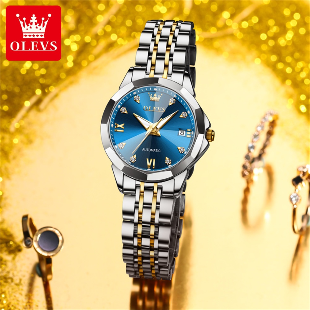 ساعة يد نسائية OLEVS 9982 ميكا - مراجعة Anti-Magnetic Watch وسعره