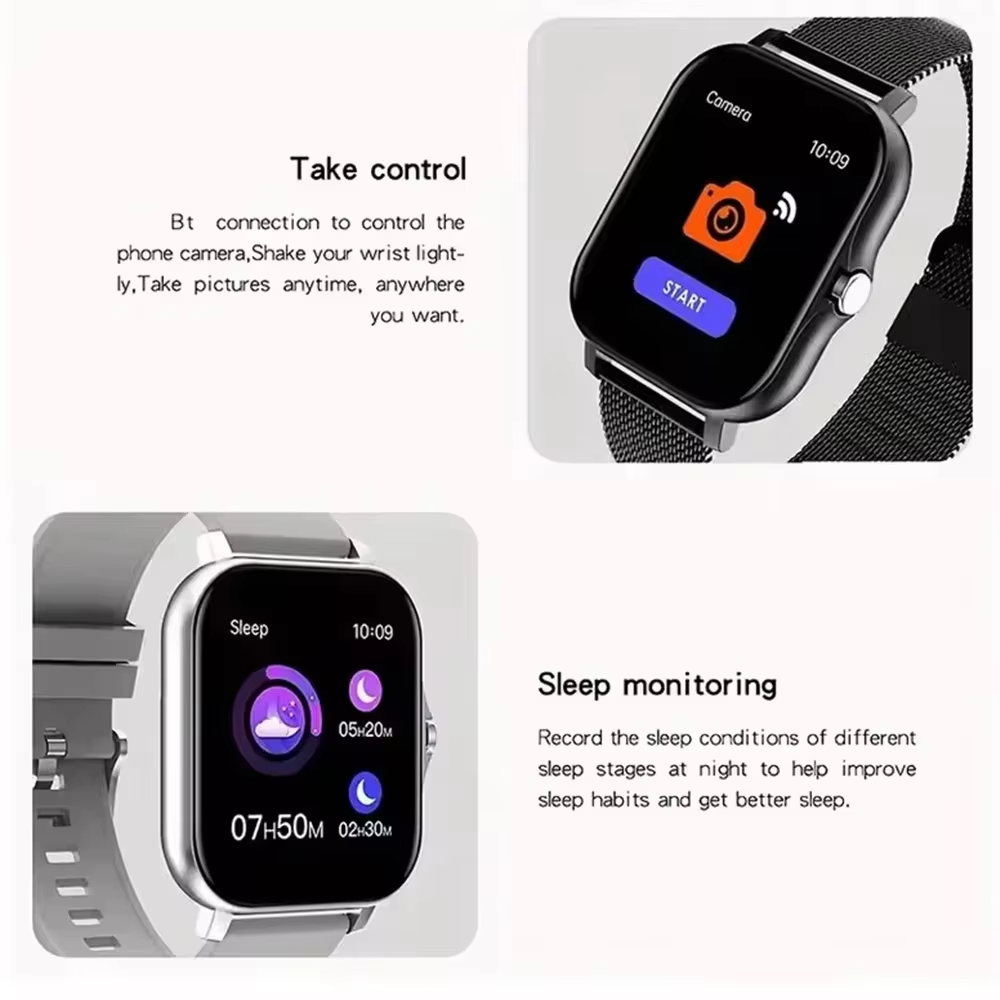 لينوفو 2026 ساعة ذكية جديدة بش - مراجعة Smartwatch Square Watches For Men وسعره