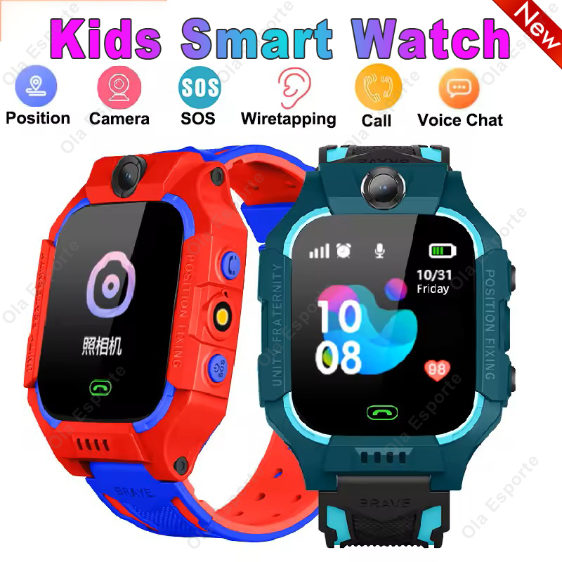 ساعة ذكية للأطفال 2G بطاقة Sim - مراجعة Smartwatch Watches For Kid Boy Waterproof وسعره