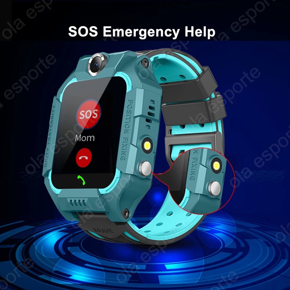 ساعة ذكية للأطفال 2G بطاقة Sim - مراجعة Smartwatch Watches For Kid Boy Waterproof وسعره