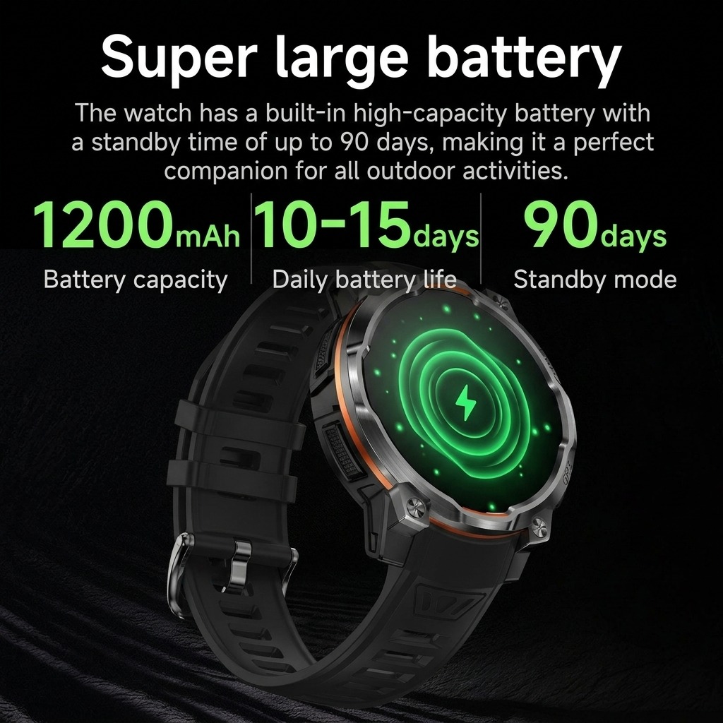 ساعة ذكية جديدة 2026 بتقنية GP - مراجعة Smartwatch Watch Whatsapp وسعره
