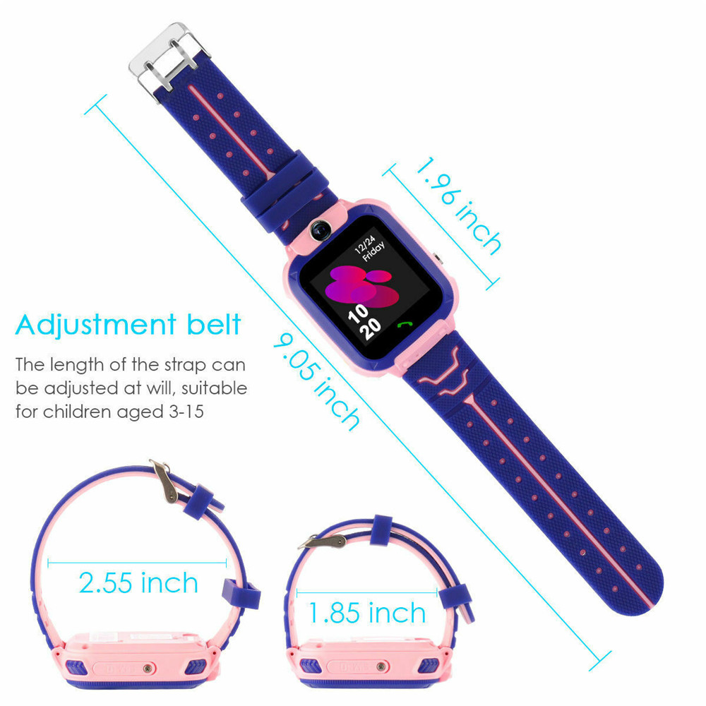 2G Kids ساعة ذكية SOS Call LBS - مراجعة Smartwatch Watches For Kid Boy Waterproof وسعره