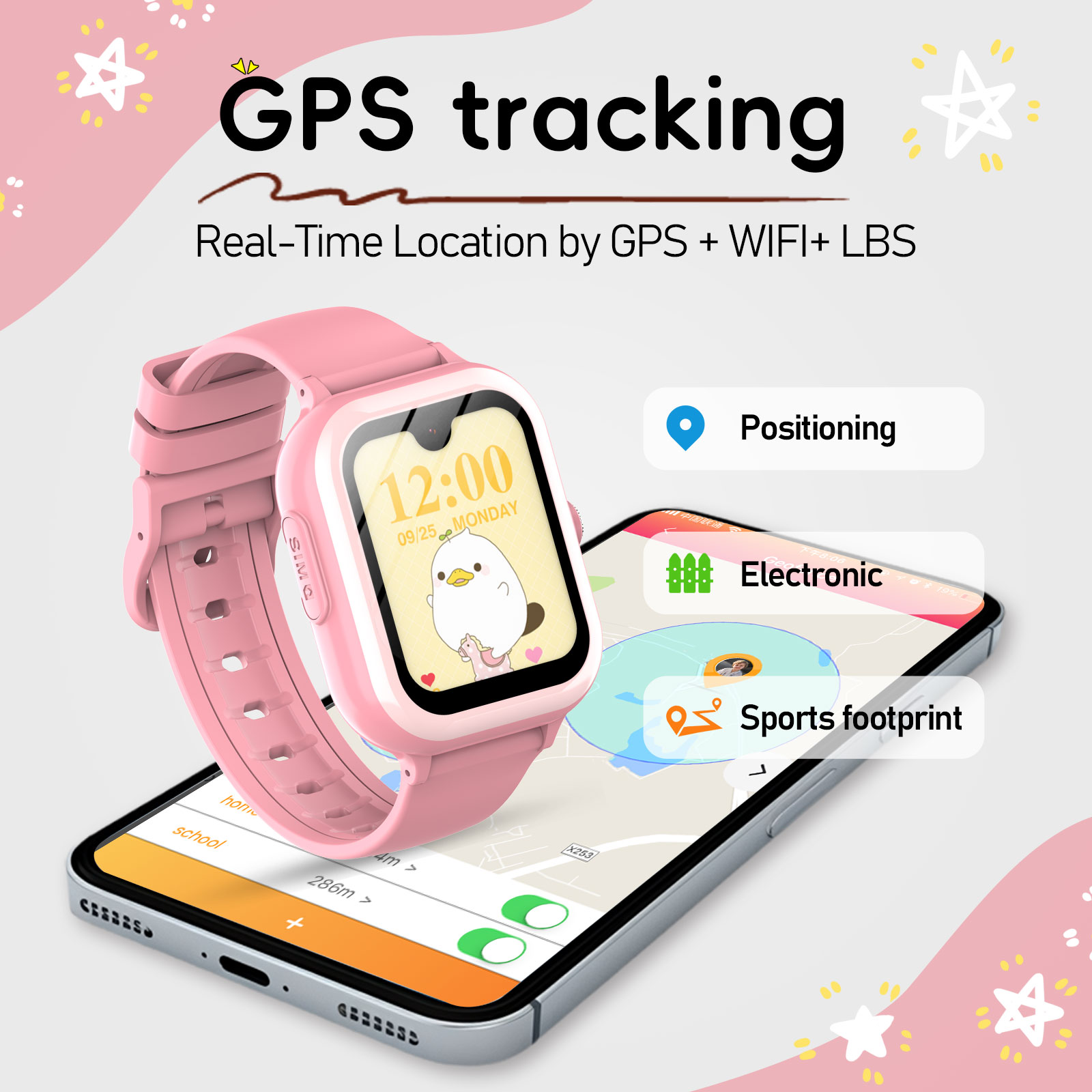 ساعة ونليكس KT31 الذكية للأطفا - مراجعة Smartwatch Watch Whatsapp وسعره
