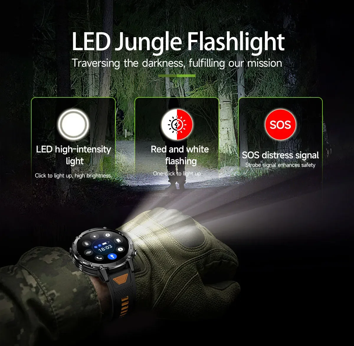 ساعة ذكية للرجال ببطارية كبيرة - مراجعة Smartwatch Branded Watches For Men وسعره