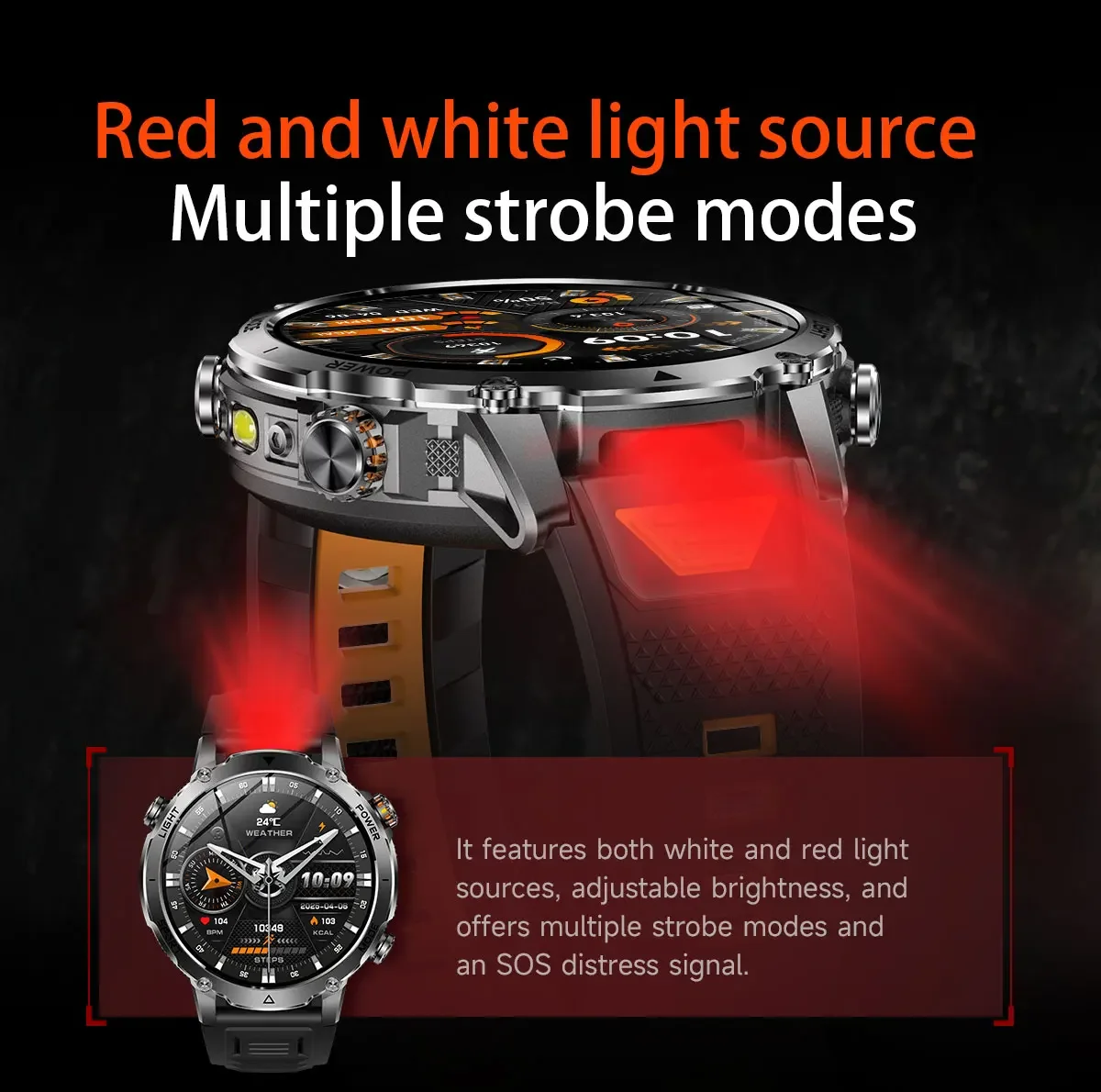 ساعة ذكية للرجال ببطارية كبيرة - مراجعة Smartwatch Branded Watches For Men وسعره