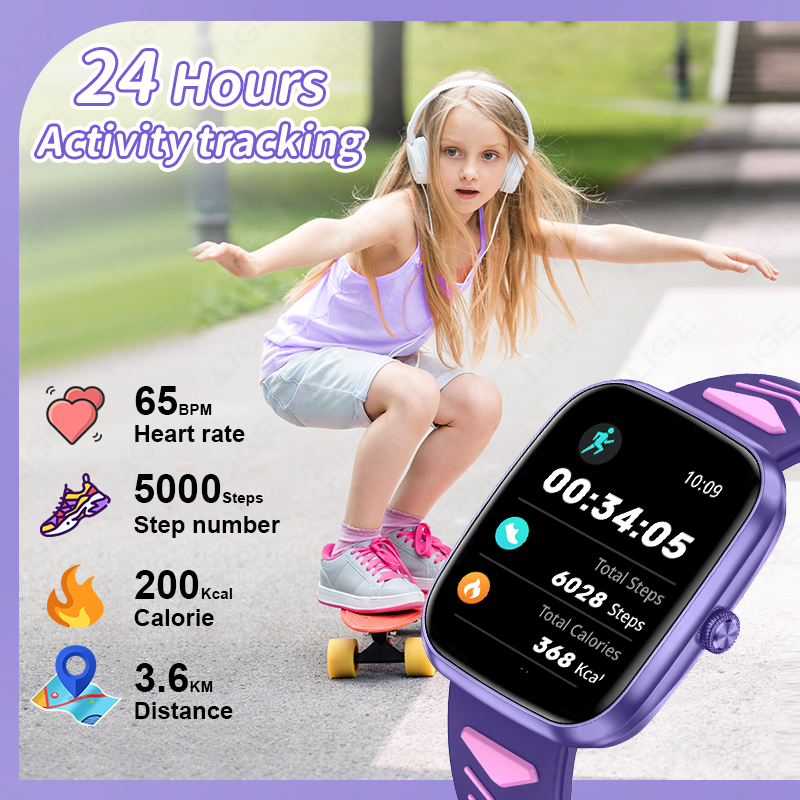 ساعة ذكية جديدة للأطفال 2026،  - مراجعة Smartwatch Watches For Kid Boy Waterproof وسعره