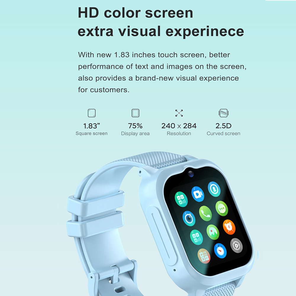 ساعة ذكية للأطفال 4G GPS WIFI  - مراجعة Smartwatch Watches For Kid Boy Waterproof وسعره