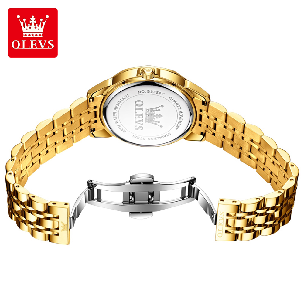 ساعات OLEVS 3759 أصلية وفاخرة  - مراجعة Smartwatch Branded Watches For Men وسعره