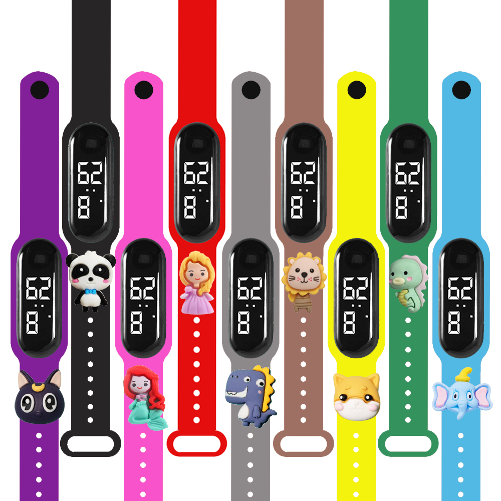 ساعة ذكية متعددة الألوان للأطف - مراجعة Smartwatch Watches For Kid Boy Waterproof وسعره