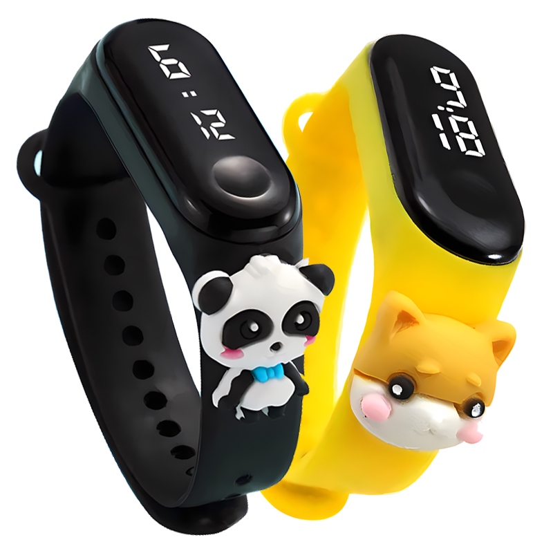 ساعة ذكية متعددة الألوان للأطف - مراجعة Smartwatch Watches For Kid Boy Waterproof وسعره
