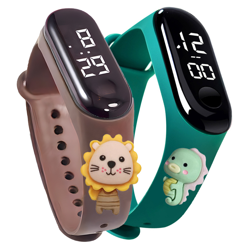 ساعة ذكية متعددة الألوان للأطف - مراجعة Smartwatch Watches For Kid Boy Waterproof وسعره