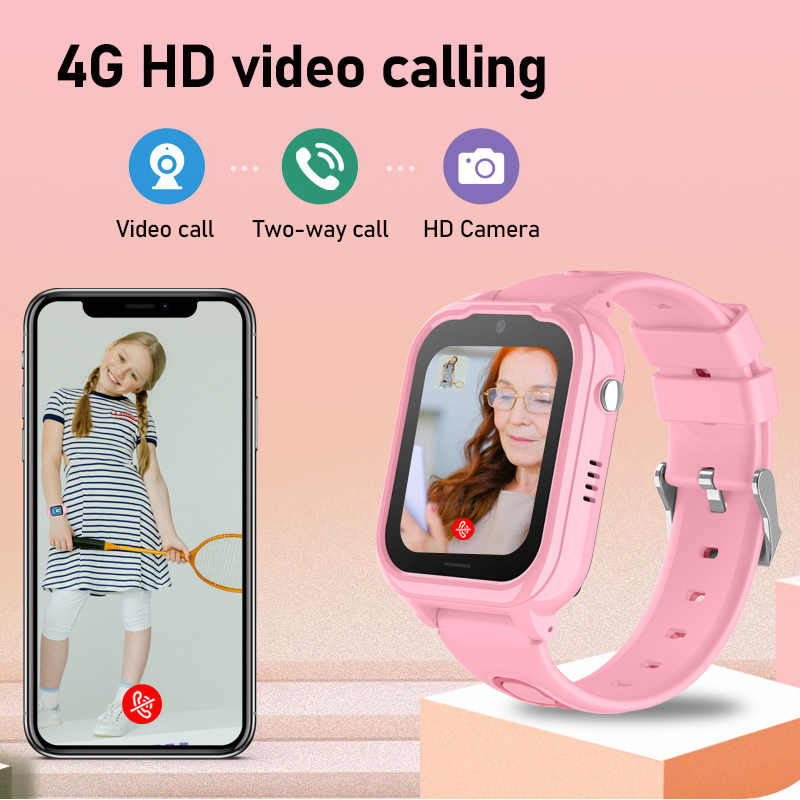 ساعة Getfitsoo Kid الذكية 4G S - مراجعة Smartwatch Watch Whatsapp وسعره