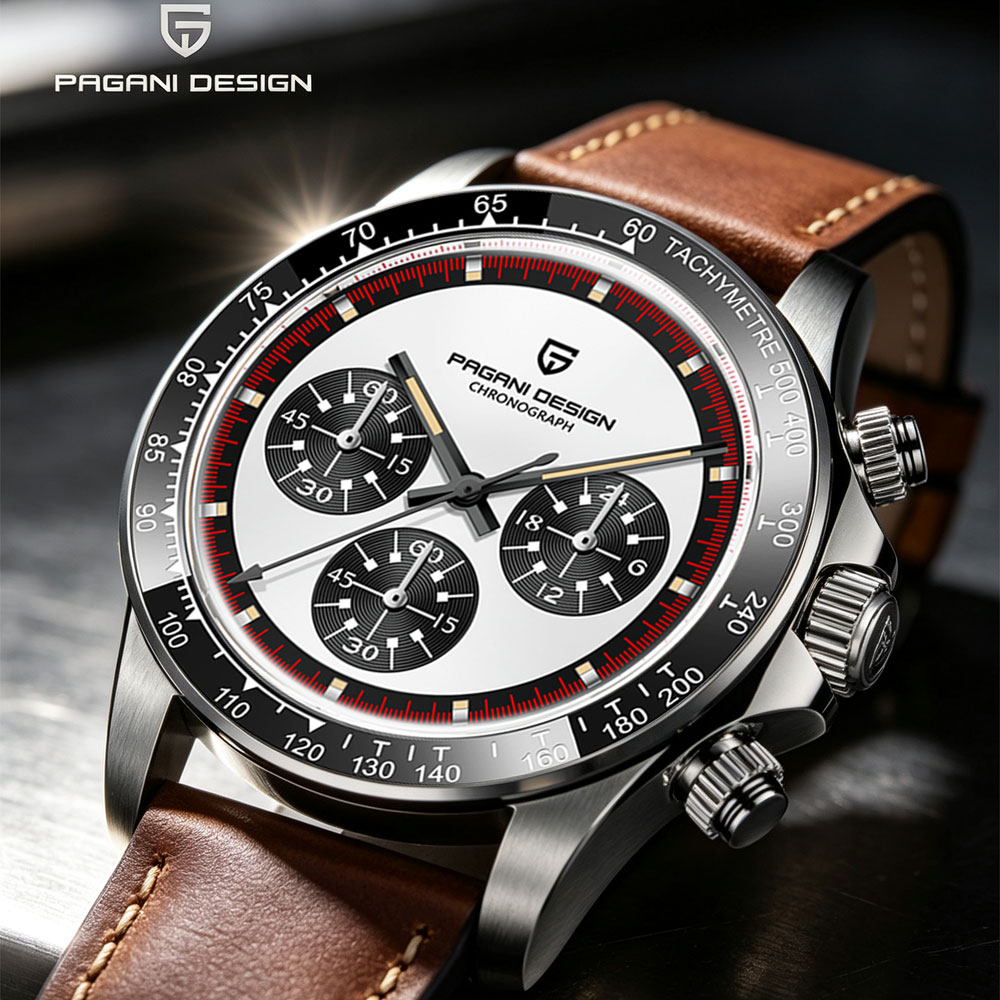 ساعة رجالية PAGANI DESIGN VK63 - مراجعة Anti-Magnetic Watch وسعره