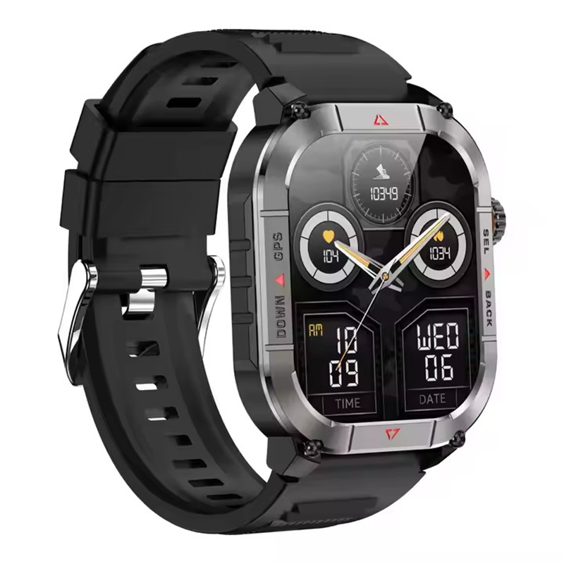جديد HK84 الرجال ساعة ذكية AMO - مراجعة Smartwatch Digital Watches For Men وسعره