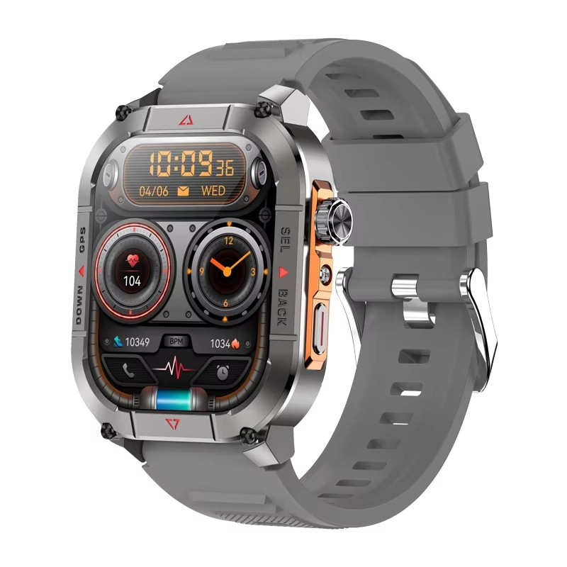 جديد HK84 الرجال ساعة ذكية AMO - مراجعة Smartwatch Digital Watches For Men وسعره
