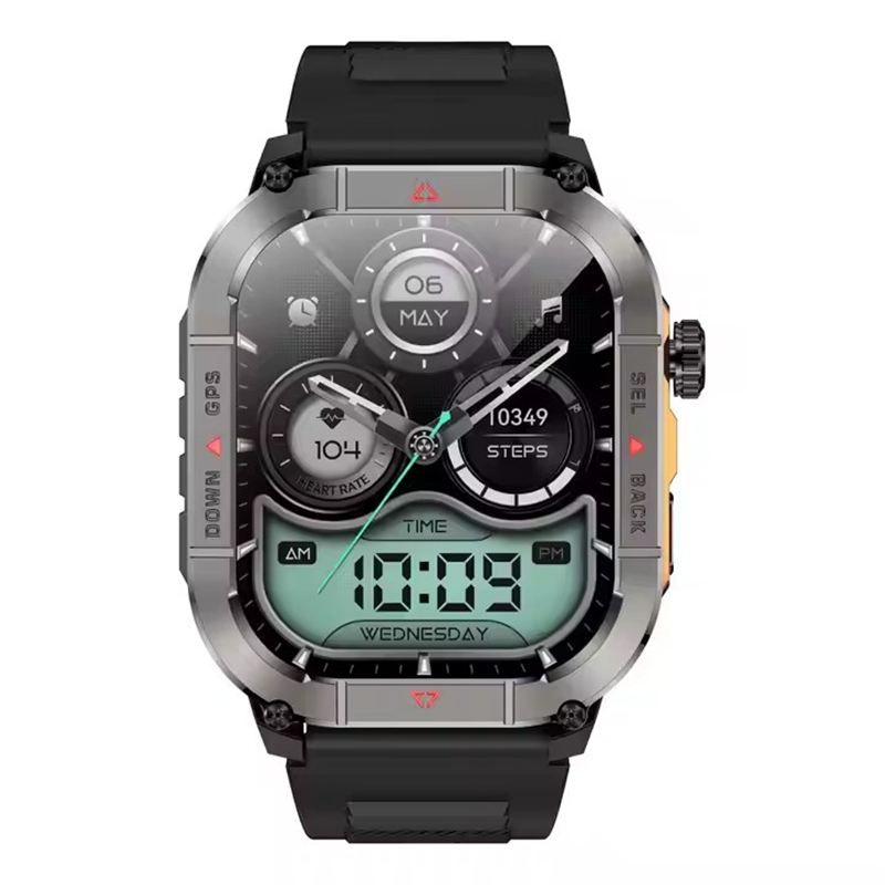 جديد HK84 الرجال ساعة ذكية AMO - مراجعة Smartwatch Digital Watches For Men وسعره