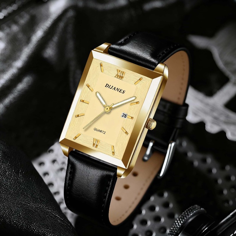 ساعات رجالية أنيقة مع طقم قلاد - مراجعة Smartwatch Branded Watches For Men وسعره