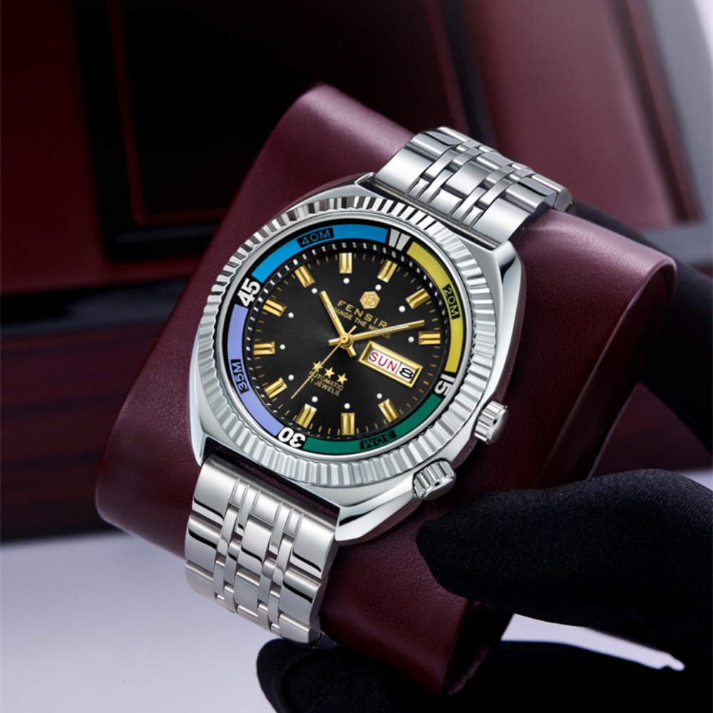 ساعة رجالية فاخرة عالية الجودة - مراجعة Smartwatch Branded Watches For Men وسعره
