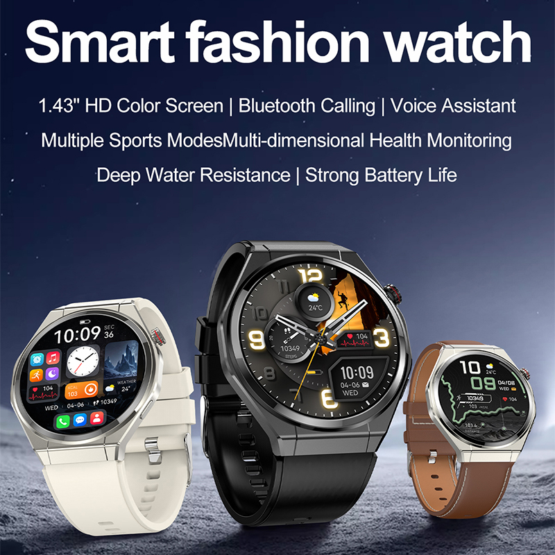 ساعة ذكية جديدة فائقة النحافة  - مراجعة Smartwatch Professional Watches For Men وسعره