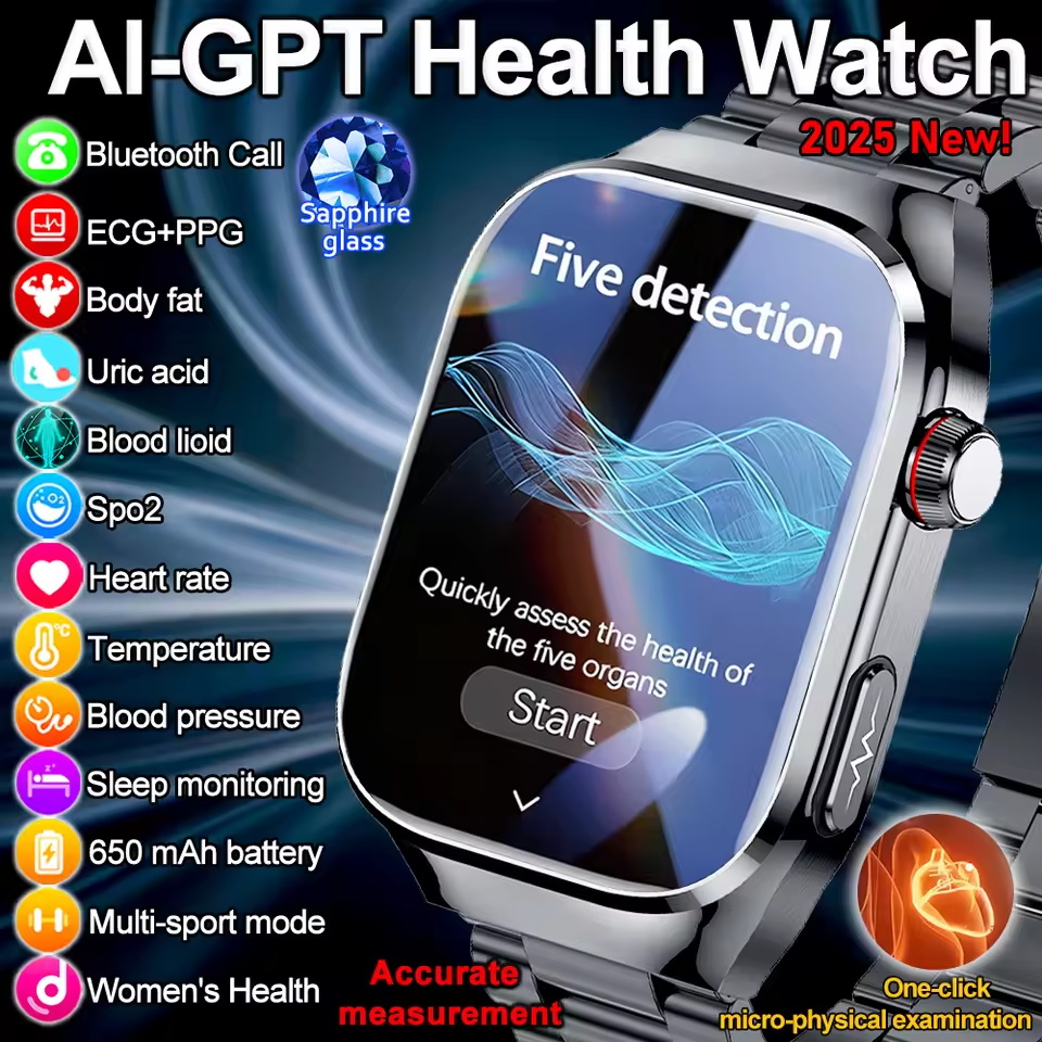 ساعة ذكية جديدة لعام 2026 لقيا - مراجعة Smartwatch Professional Watches For Men وسعره