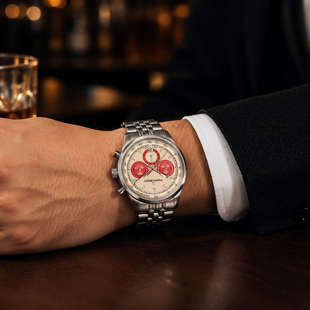 ساعة يد رجالية فاخرة جديدة من  - مراجعة Anti-Magnetic Watch وسعره