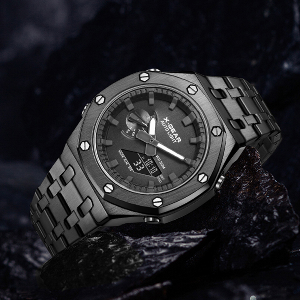 ساعة كوارتز عصرية للرجال مقاوم - مراجعة Smartwatch Digital Watches For Men وسعره