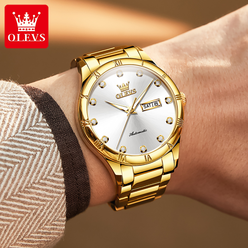 ساعات OLEVS للرجال فاخرة كاجوا - مراجعة Anti-Magnetic Watch وسعره