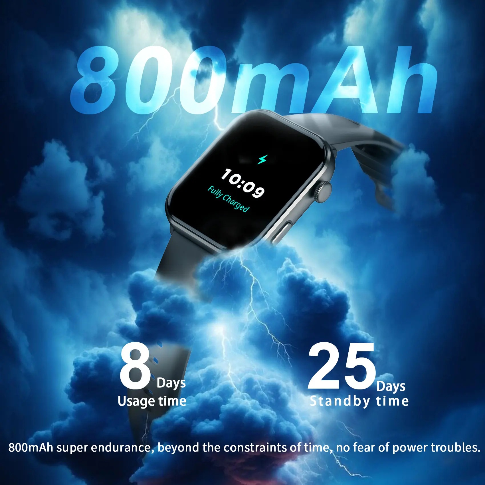 ساعة ذكية Blackview R60 مع ميز - مراجعة Smartwatch Square Watches For Men وسعره