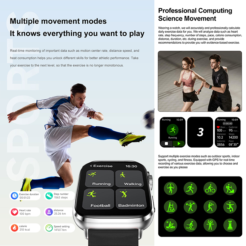 ساعة ذكية جديدة لعام 2026 من س - مراجعة Smartwatch Professional Watches For Men وسعره