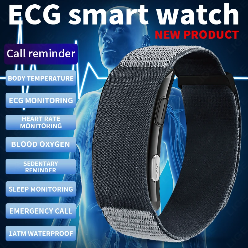 الصحة زوجين سوار ذكي درجة حرار - مراجعة Couple Watches Smartwatch وسعره