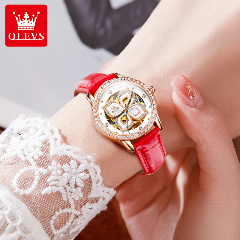 ساعة يد نسائية أوتوماتيكية ميك - مراجعة Anti-Magnetic Watch وسعره