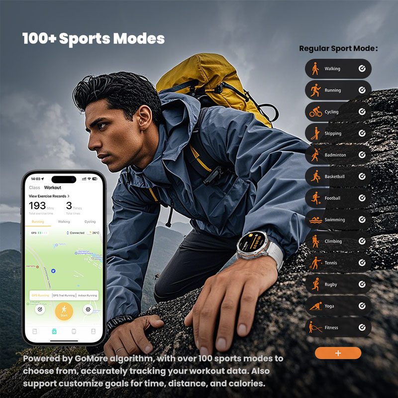 ساعة ذكية عسكرية جديدة طراز TA - مراجعة Smartwatch Professional Watches For Men وسعره