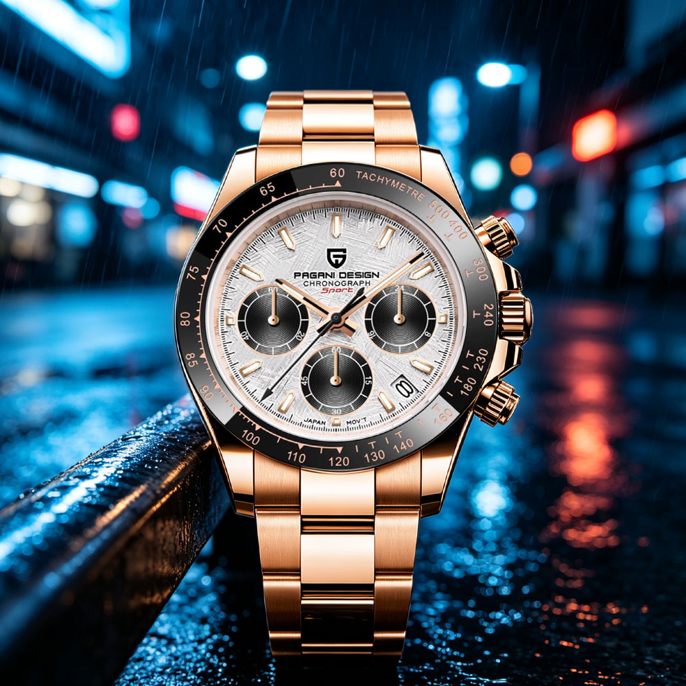 ساعة رجالية فاخرة من العلامة ا - مراجعة Anti-Magnetic Watch وسعره