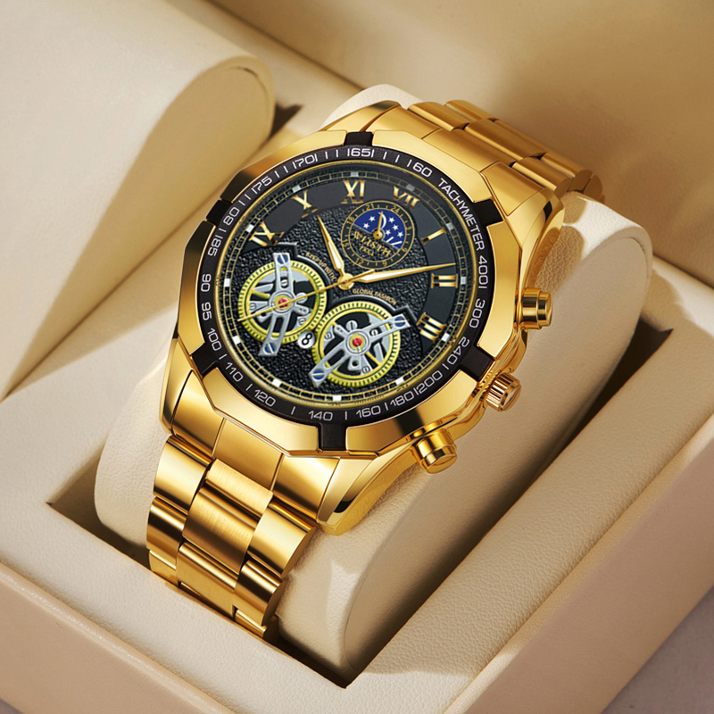 ساعات كوارتز رجالية ذات علامة  - مراجعة Smartwatch Branded Watches For Men وسعره