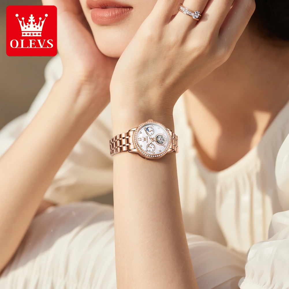 ساعات OLEVS النسائية من أفضل ا - مراجعة Anti-Magnetic Watch وسعره