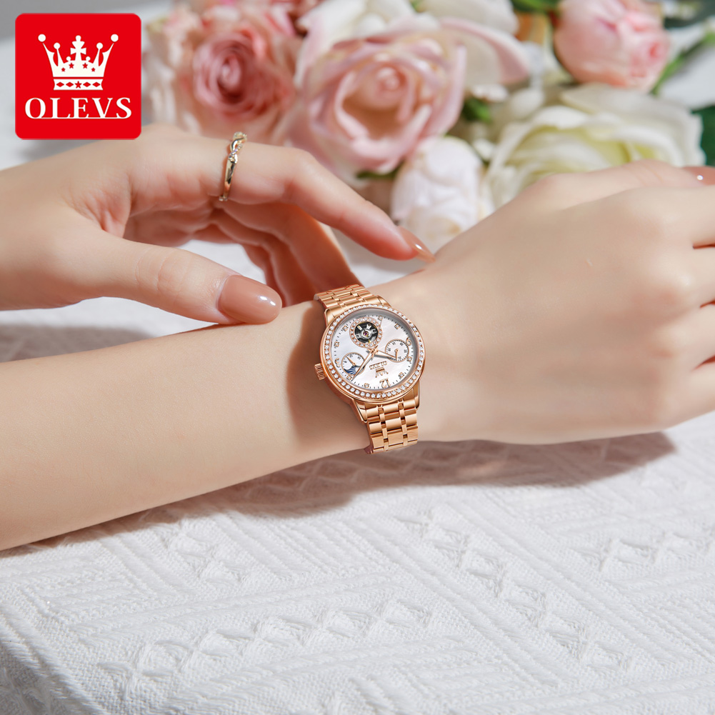 ساعات OLEVS النسائية من أفضل ا - مراجعة Anti-Magnetic Watch وسعره