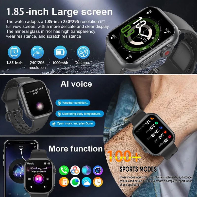 ساعة Ultra K62 للرجال والنساء  - مراجعة Smartwatch Professional Watches For Men وسعره